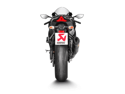 Optionele Akrapovič Uitlaat Accessoires - Kawasaki Ninja ZX-10R 2016-2020 | Ninja ZX-10R SE 2018-2020 | Ninja ZX-10RR 2017-2020 - Muffler bracket with Muffler clamp (Carbon) - Motor Accessoires