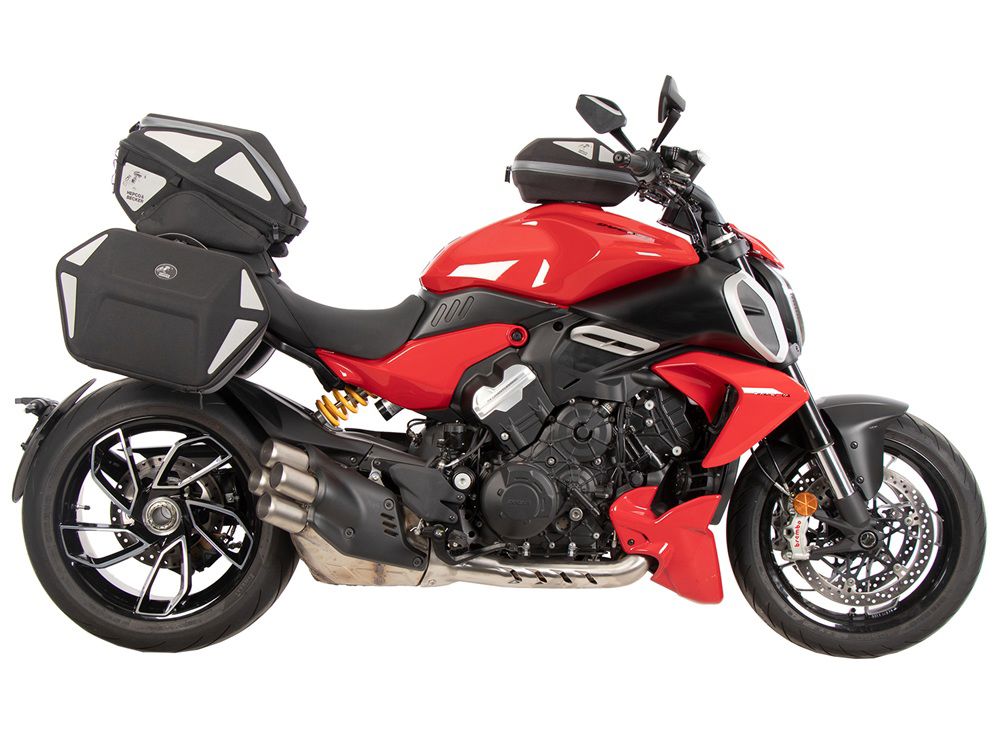 C-Bow Tasdragers Zwart Hepco&Becker Ducati Diavel V4 '23-