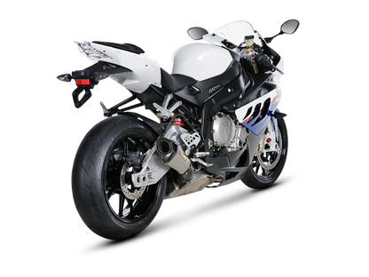 Akrapovič Uitlaat - BMW S 1000 R / M 1000 R 2014-2016 | S 1000 RR 2010-2014 - Slip-On Line (Titanium) - Motor Accessoires