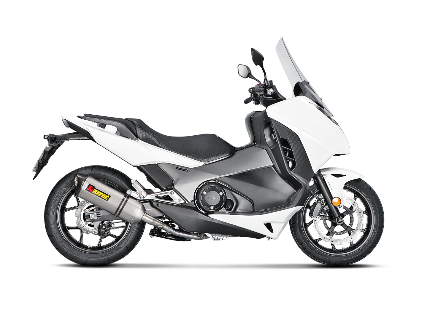 Akrapovič Uitlaat - Honda Integra 2012-2020 & meer - Slip-On Line (Titanium) Integra