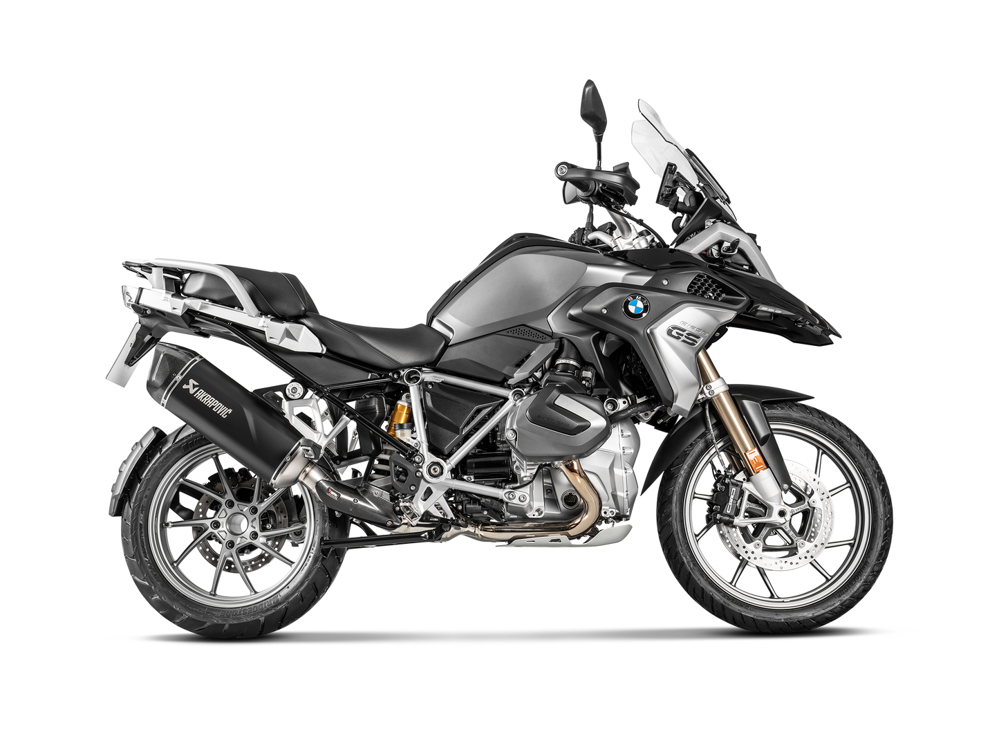 Akrapovič Uitlaat - BMW R 1250 GS / ADVENTURE 2019 & meer - Slip-On Line (Titanium)