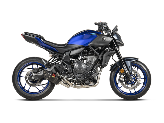 Akrapovič Racing Line Carbon Uitlaat - Motor Accessoires – Yamaha MT-07/XSR 700 - 2021 t/m 2025