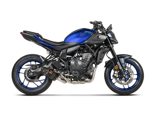 Akrapovič Uitlaat - Yamaha MT-07/FZ-07 2014-2026 & meer - Racing Line (Carbon)