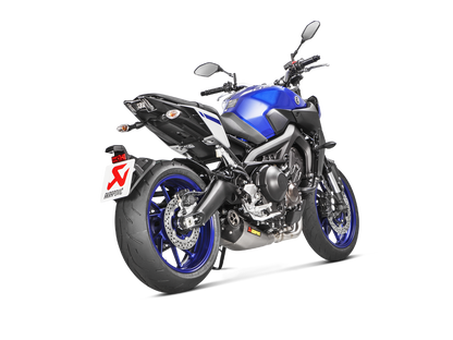 Akrapovič Uitlaat - Yamaha MT-09/FZ-09 2014-2020 | TRACER 900/900 GT/FJ-09 2015-2020 | XSR 900 / GP 2016-2021 - Racing Line (Titanium) - Motor Accessoires