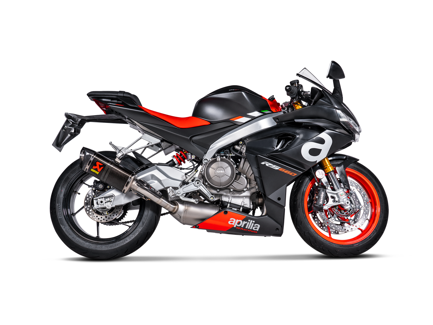 Akrapovič Uitlaat - Aprilia RS 660 2021-2024 & meer - Racing Line (Carbon)