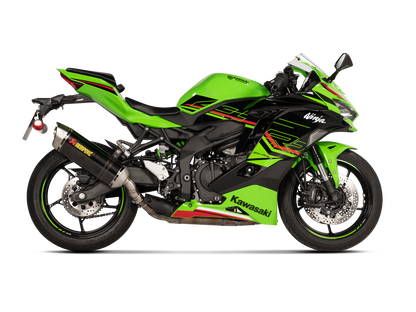 Akrapovič Uitlaat - Kawasaki Ninja ZX-4R 2023-2026 - Slip-On Line (Carbon) - Motor Accessoires