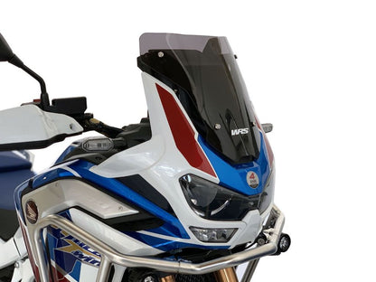 WRS Windscherm - Honda CRF1100L Africa Twin Adventure Sports 2020-2023 - Sport - Donker Getint / Mat Zwart