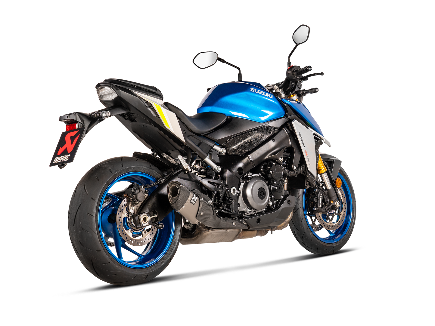 Akrapovič Uitlaat - Suzuki GSX-S1000 / 1000GT / 95 & meer - Slip-On Line (Titanium)