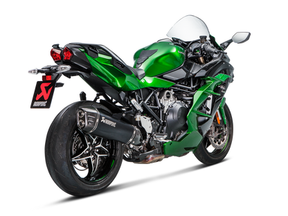 Akrapovič Uitlaat - Kawasaki Ninja H2 SX 2018-2020 - Slip-On Line (Titanium)