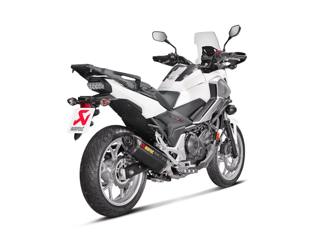 Akrapovic Uitlaat - Motor Accessoires - Honda NC700 / NC750X - 2012 t/m 2020 - Slip-On Line (SS)