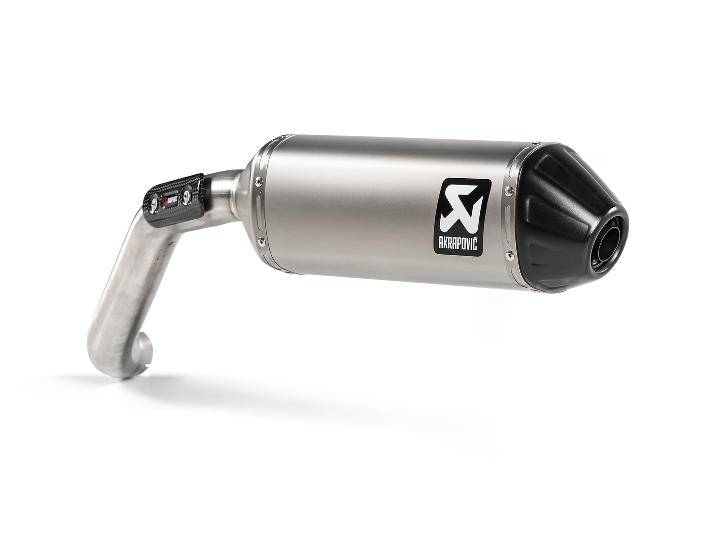 Akrapovič Uitlaat - Moto Guzzi V85 TT 2019-2024 - Slip-On Line (Titanium)
