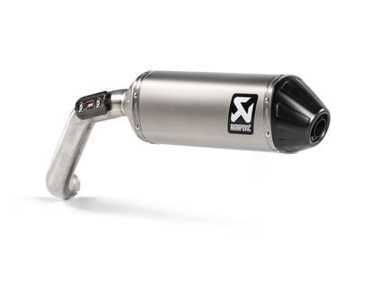 Akrapovič Uitlaat - Moto Guzzi V85 TT 2019-2024 - Slip-On Line (Titanium)