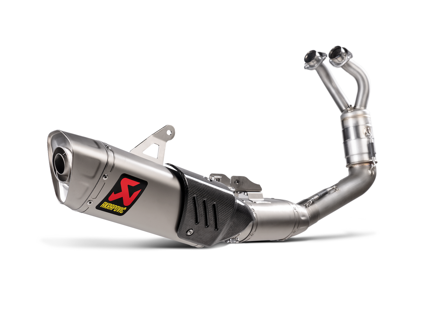 Akrapovič Uitlaat - Yamaha R7 2021-2025 - Racing Line (Titanium)