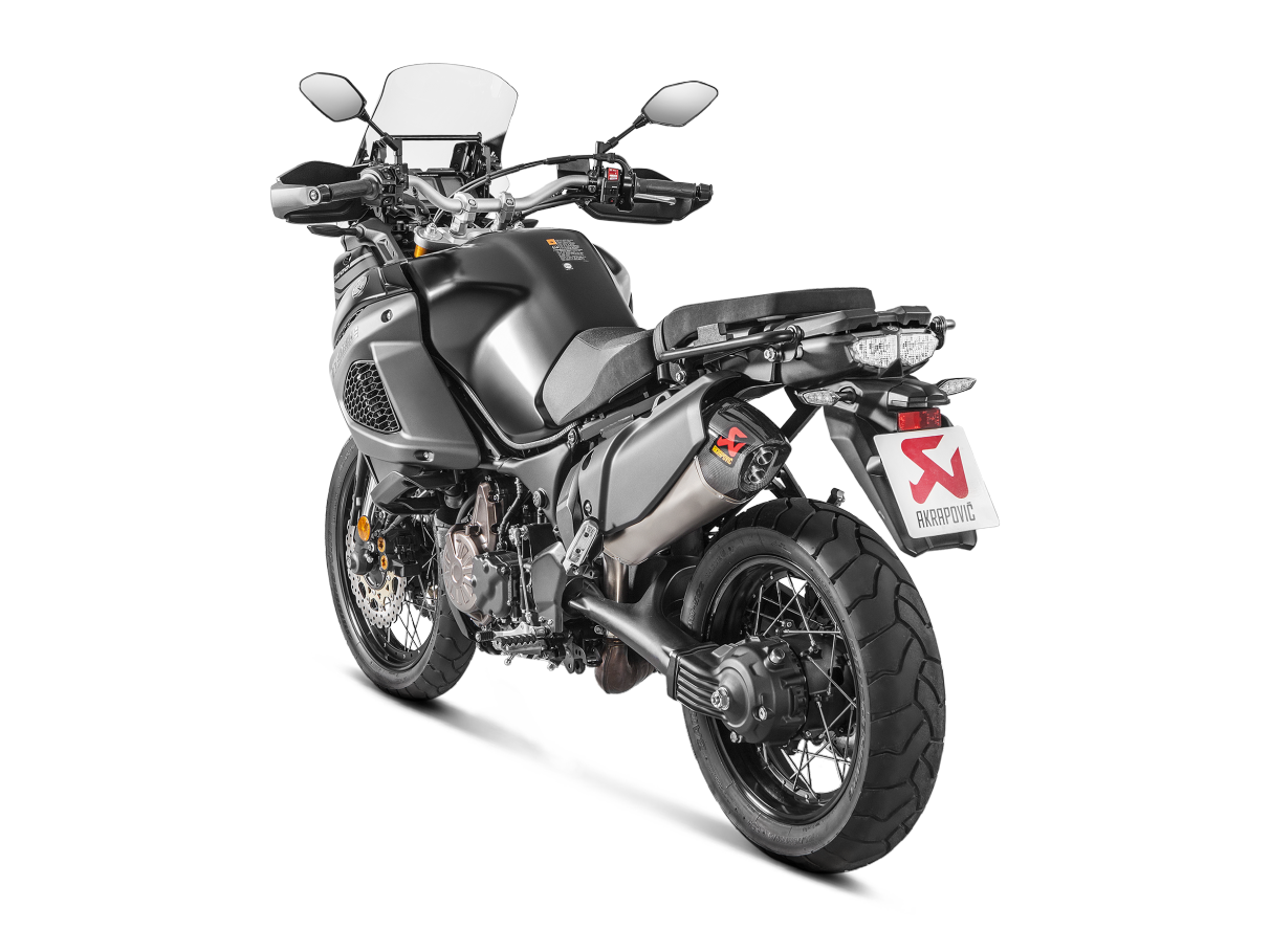 Akrapovič Uitlaat - Yamaha XT1200Z/E 2010-2020 - Slip-On Line (Titanium) - Motor Accessoires