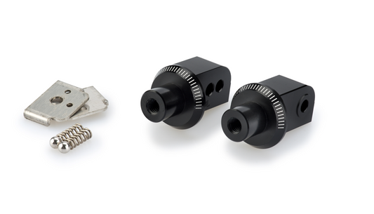 Voetsteunadapters achterzijde van Puig voor Yamaha XV950