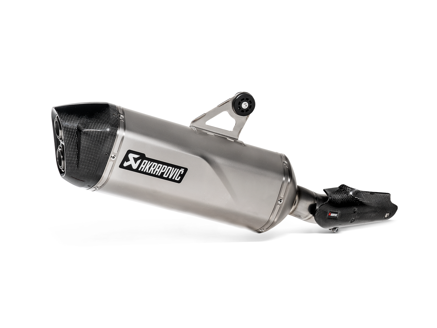 Akrapovič Uitlaat - BMW R 1250 GS / ADVENTURE 2019 & meer - Slip-On Line (Titanium)