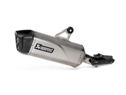 Akrapovič Uitlaat - BMW R 1250 GS / ADVENTURE 2019-2023 - Slip-On Line (Titanium) - Motor Accessoires