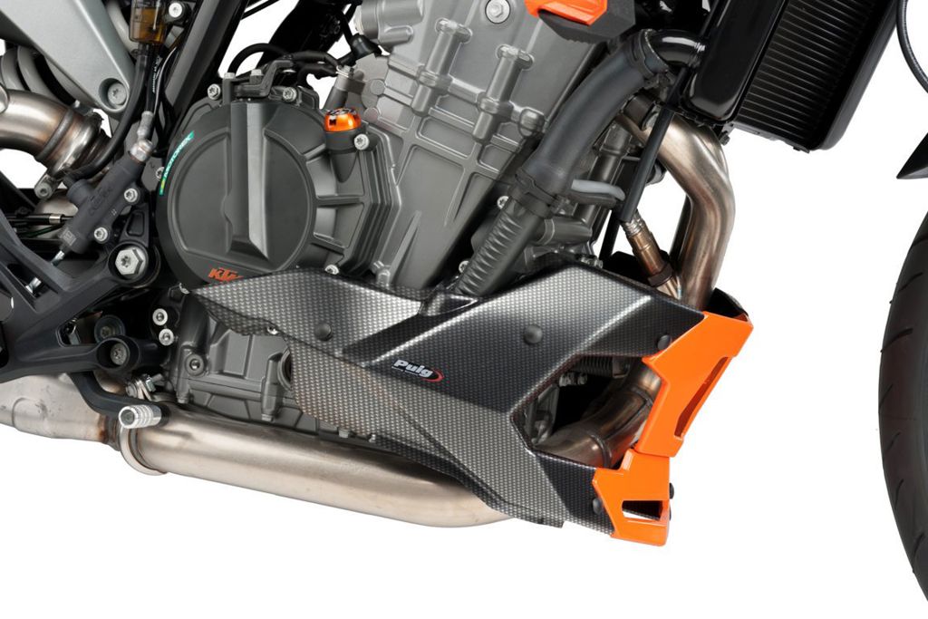 Puig Motorspoiler - KTM 790 Duke 2018-2026 | 890 Duke 2021-2026 | 890 Duke GP 2022-2026 en meer - Carbon Look / Mat Zwart