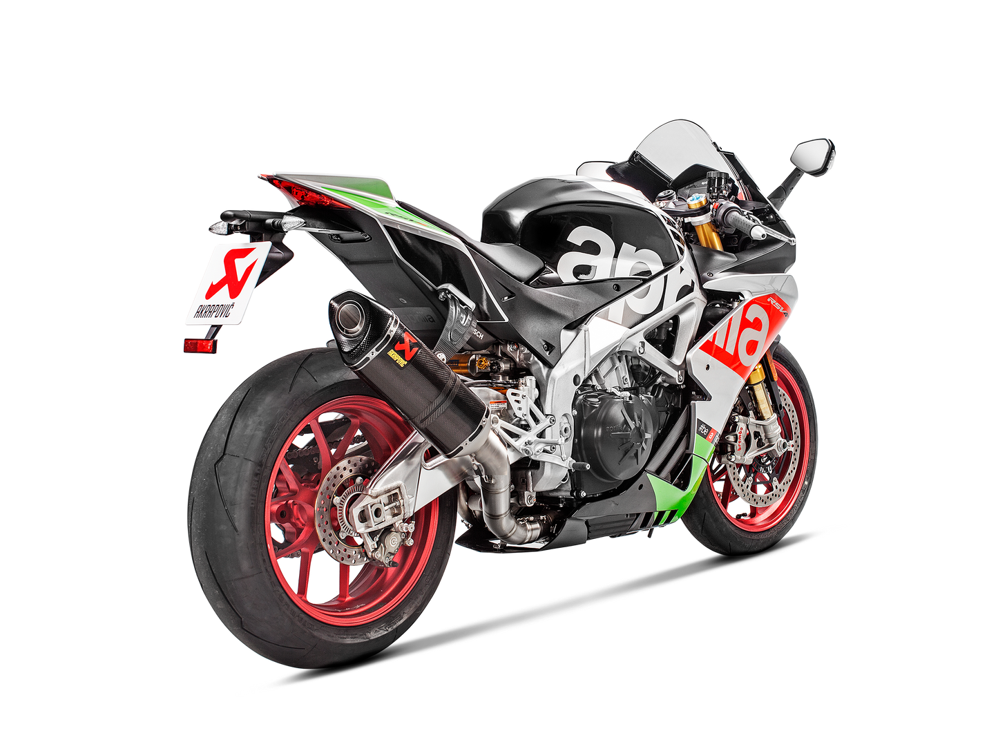Akrapovič Uitlaat - Aprilia RSV4 2015-2016 | RSV4 2017-2020 | TUONO V4 2017-2020 - Evolution Line (Carbon) - Motor Accessoires