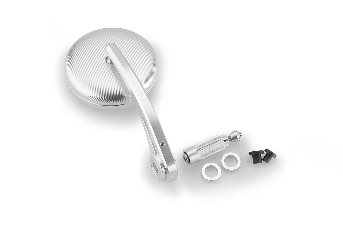 Puig Grand Tracker Stuureindspiegel - Zilver / Zwart