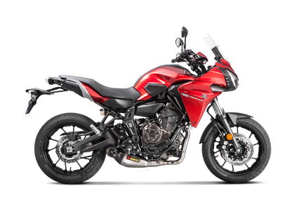 Akrapovič Uitlaat - Yamaha MT-07/FZ-07 2014-2020 | TRACER 700 / GT 2016-2019 | XSR 700 / XTribute 2016-2020 - Racing Line (Titanium) MT-07 - Motor Accessoires