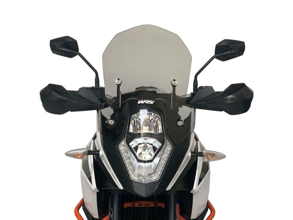 WRS Vervangingsruit - Kawasaki Versys 1000 2012-2014 | KTM 1050 Adventure 2015-2016 en meer - Intermedio - Licht Getint / Transparant