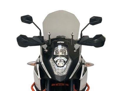WRS Vervangingsruit - Kawasaki Versys 1000 2012-2014 | KTM 1050 Adventure 2015-2016 en meer - Intermedio - Licht Getint / Transparant