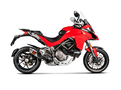 Akrapovič Uitlaat - Ducati Multistrada 1200 2015-2017 | Multistrada 1200 S 2015-2017 | Multistrada 1260 / 1260 S 2018-2020 - Slip-On Line (Titanium) - Motor Accessoires
