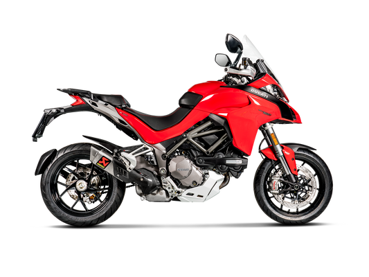 Akrapovič Uitlaat - Ducati Multistrada 1200 2015-2 & meer - Slip-On Line (Titanium)