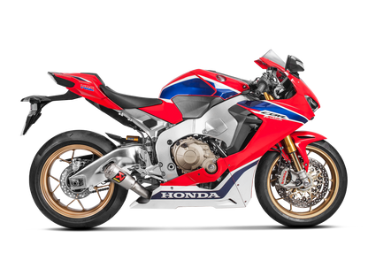 Akrapovič Uitlaat - Honda CBR1000RR 2017-2019 | CBR1000RR ABS 2017-2019 | CBR1000RR SP / SP2 2017-2019 - Slip-On Line (Titanium) - Motor Accessoires