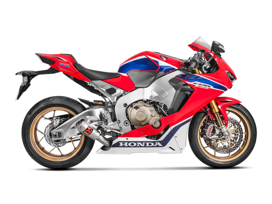 Akrapovič Uitlaat - Honda CBR1000RR 2017-2019 & meer - Slip-On Line (Titanium)