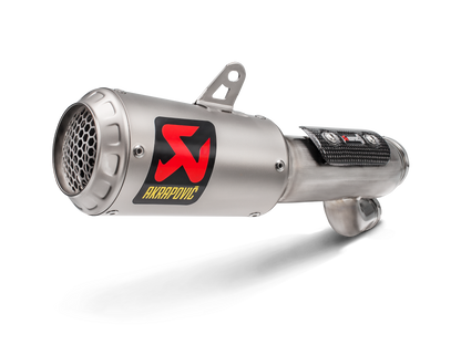 Akrapovič Uitlaat - BMW S 1000 R / M 1000 R 2017-2020 - Slip-On Line (Titanium) - Motor Accessoires