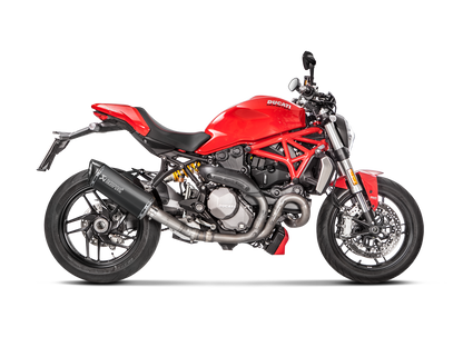 Akrapovič Uitlaat - Ducati Monster 1200 R 2017-2020 | Monster 1200/1200S 2017-2020 | Monster 821 2017-2020 - Slip-On Line (Titanium) - Motor Accessoires