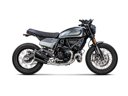 Akrapovič Uitlaat Voorbocht - Ducati Scrambler Urban Motard/Nightshift/Icon/Icon Dark/Desert Sled 2021-2022 - Optional Header (Titanium) - Motor Accessoires