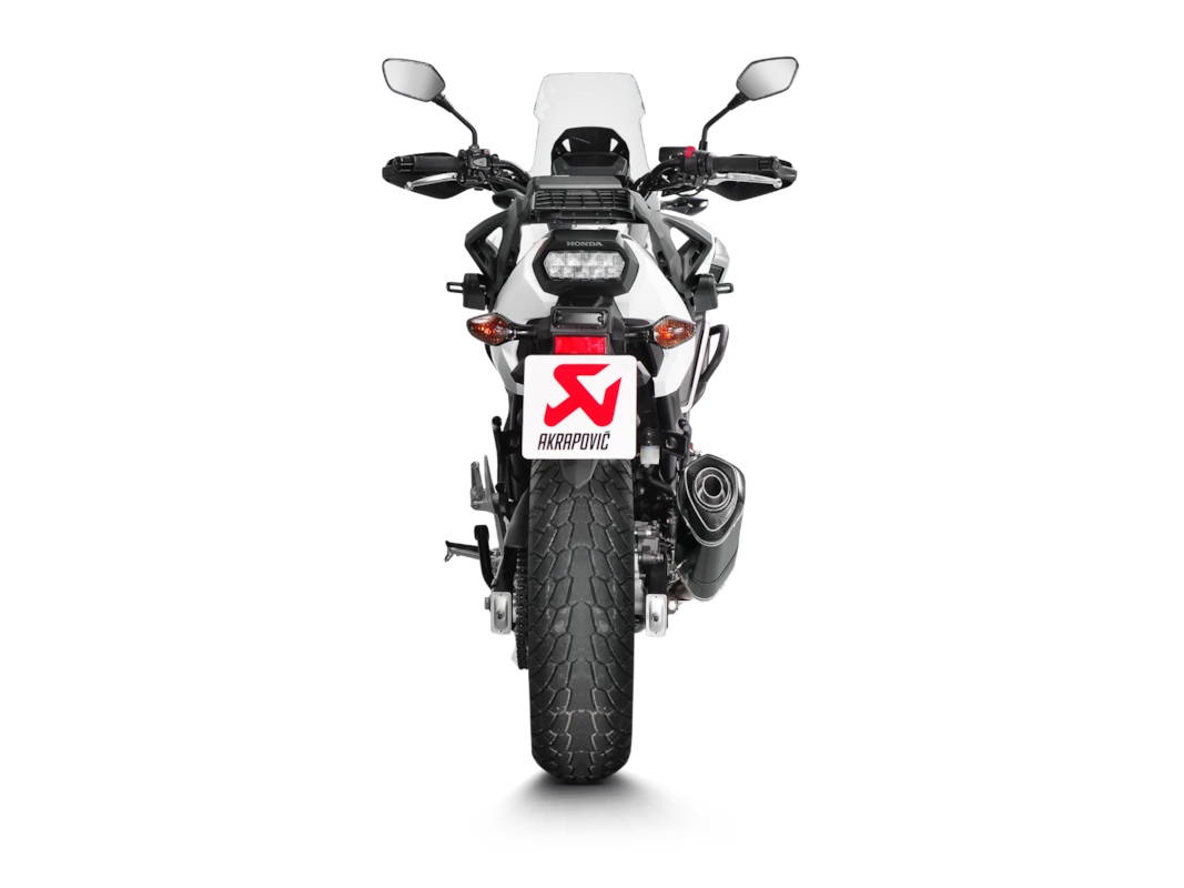 Akrapovic Uitlaat - Motor Accessoires - Honda NC700 / NC750X - 2012 t/m 2020 - Slip-On Line (SS)