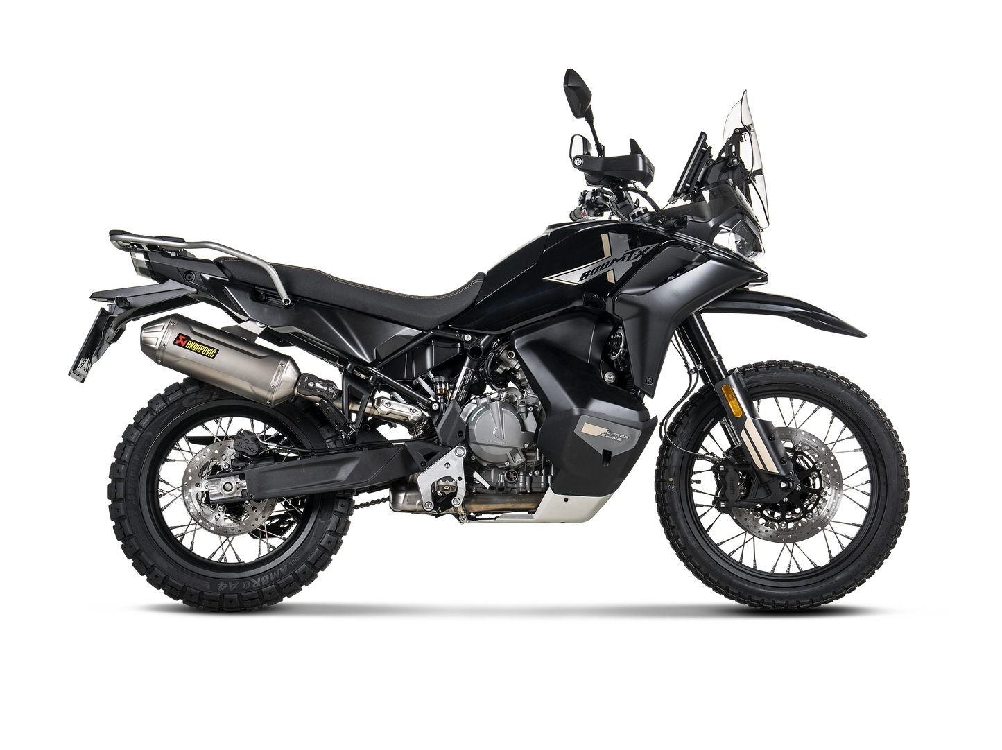 Akrapovič Uitlaat - CFMOTO 800MT-X 2025-2026 - Slip-On Line (Titanium)