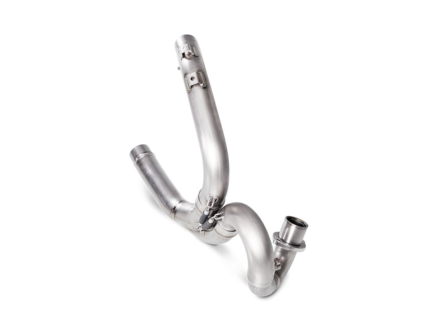 Akrapovič Uitlaat Voorbocht - Ducati Scrambler Café Racer 2017-2020 | Scrambler Icon/Urban Enduro/Classic/Full Throttle 2015-2020 - Optional Header (Titanium) - Motor Accessoires