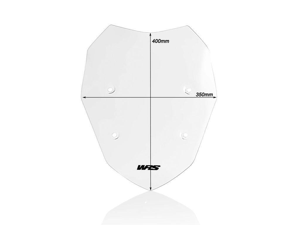 WRS Vervangingsruit - BMW S1000XR 2015-2019 - Intermedio - Licht Getint / Transparant
