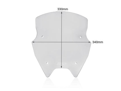 WRS SPORT WINDSCREEN - Donker Getint / Transparant