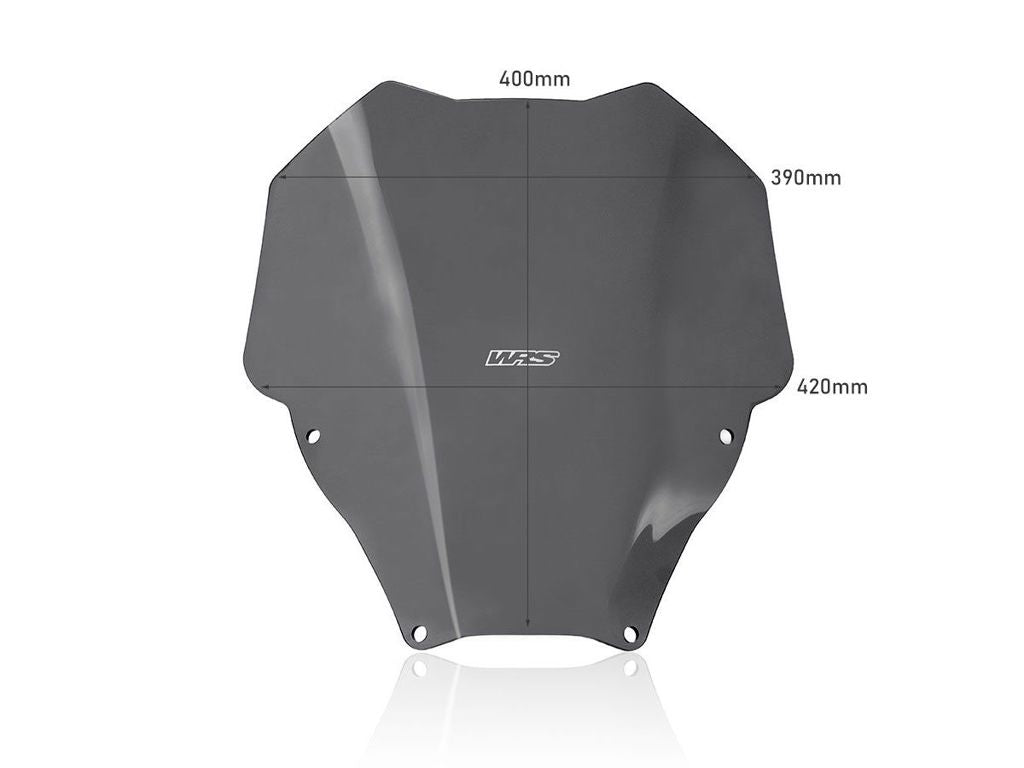 WRS Windscherm - Honda Forza 125 2021-2026 | Forza 350 2021-2026 - Sport - Donker Getint / Transparant