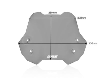 WRS Sport Windscherm - Suzuki DL650 / XT V-Strom 2017-2026 - Licht Getint / Transparant