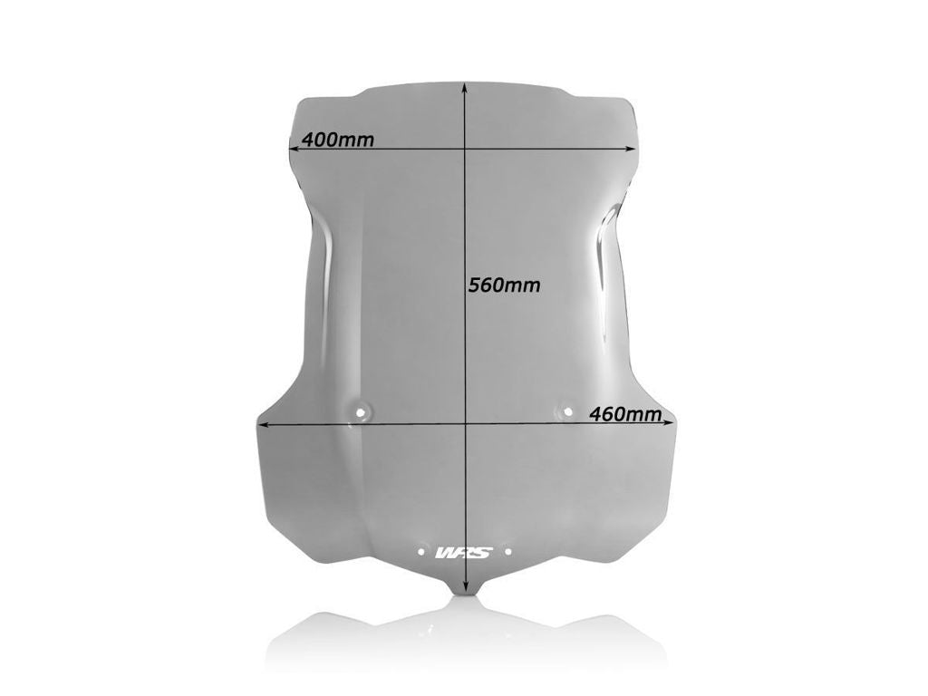 WRS Touring Windscherm - Triumph Tiger Explorer 1200 2012-2015 - Licht Getint / Transparant