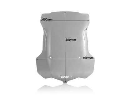 WRS Touring Windscherm - Triumph Tiger Explorer 1200 2012-2015 - Licht Getint / Transparant