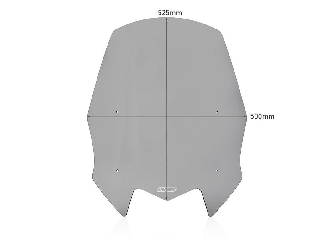 WRS Touring Windscherm - Yamaha T-MAX XP560 2022-2026 - Transparant / Licht Getint en meer