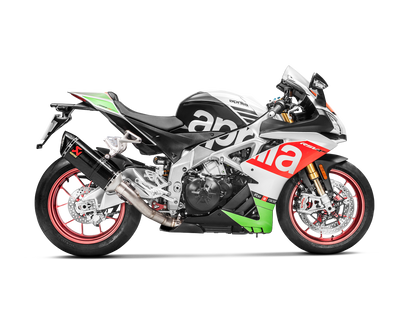 Akrapovič Uitlaat - Aprilia RSV4 2017-2020 | TUONO V4 2017-2020 - Slip-On Line (Carbon) - Motor Accessoires