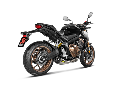 Akrapovič Uitlaat - Honda CB650F 2014-2018 | CB650R 2019-2020 | CBR650F 2014-2018 | CBR650R 2019-2020 - Racing Line (Titanium) - Motor Accessoires
