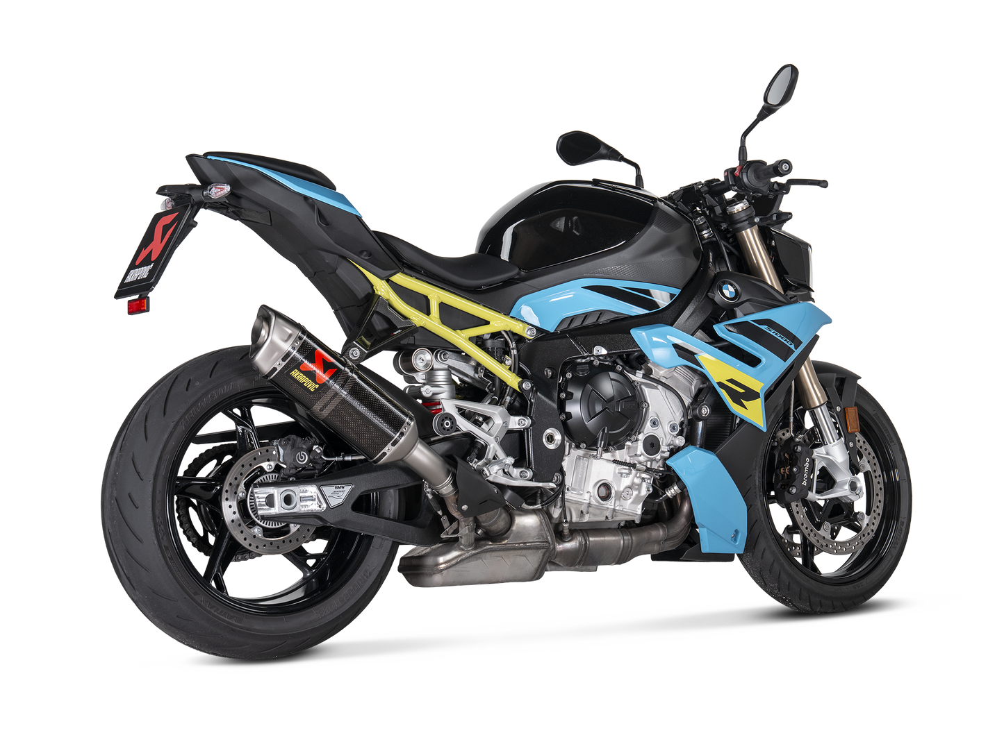Akrapovič Uitlaat - BMW S 1000 R / M 1000 R 2021-2026 - Slip-On Line (Carbon) - Motor Accessoires