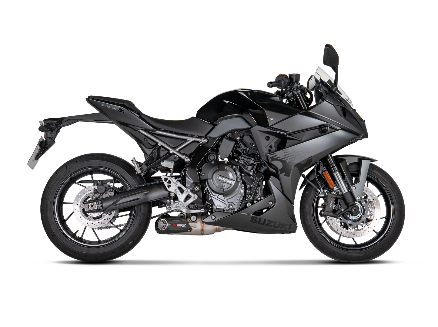 Akrapovič Uitlaat - Suzuki GSX-8S / 8R / 8T / 8TT & meer - Racing Line (SS)
