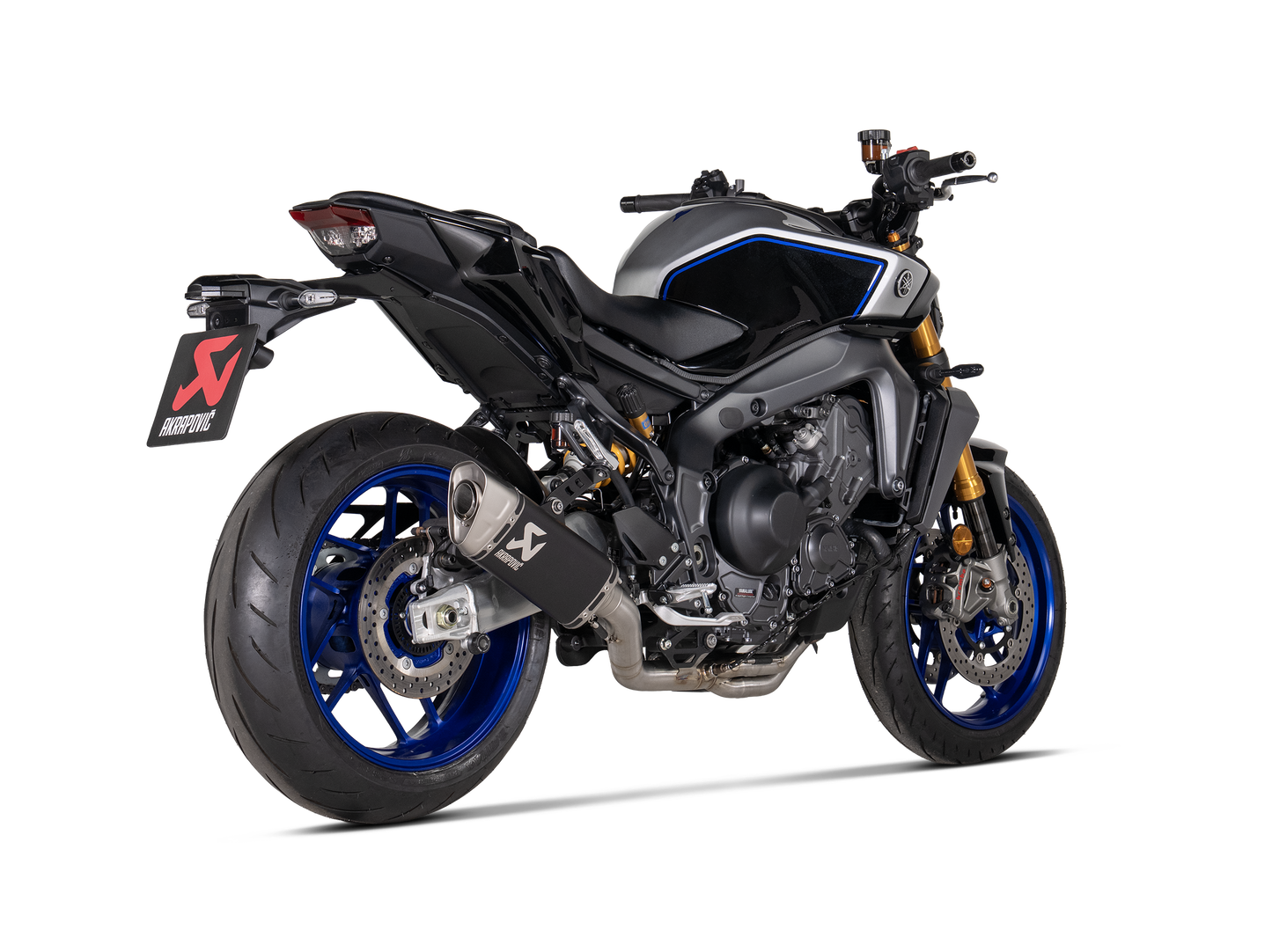 Akrapovič Uitlaat - Yamaha MT-09/FZ-09 2021-2026 - Racing Line (Titanium)