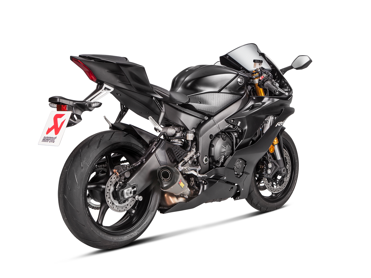 Akrapovič Uitlaat - Yamaha R6 2010-2016 & meer - Slip-On Line (Titanium)
